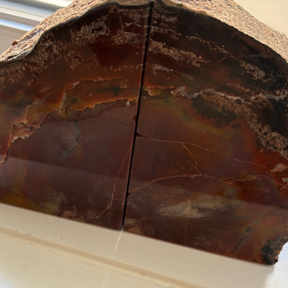 Natural Agate stone Bookends - Picture 5 of 5